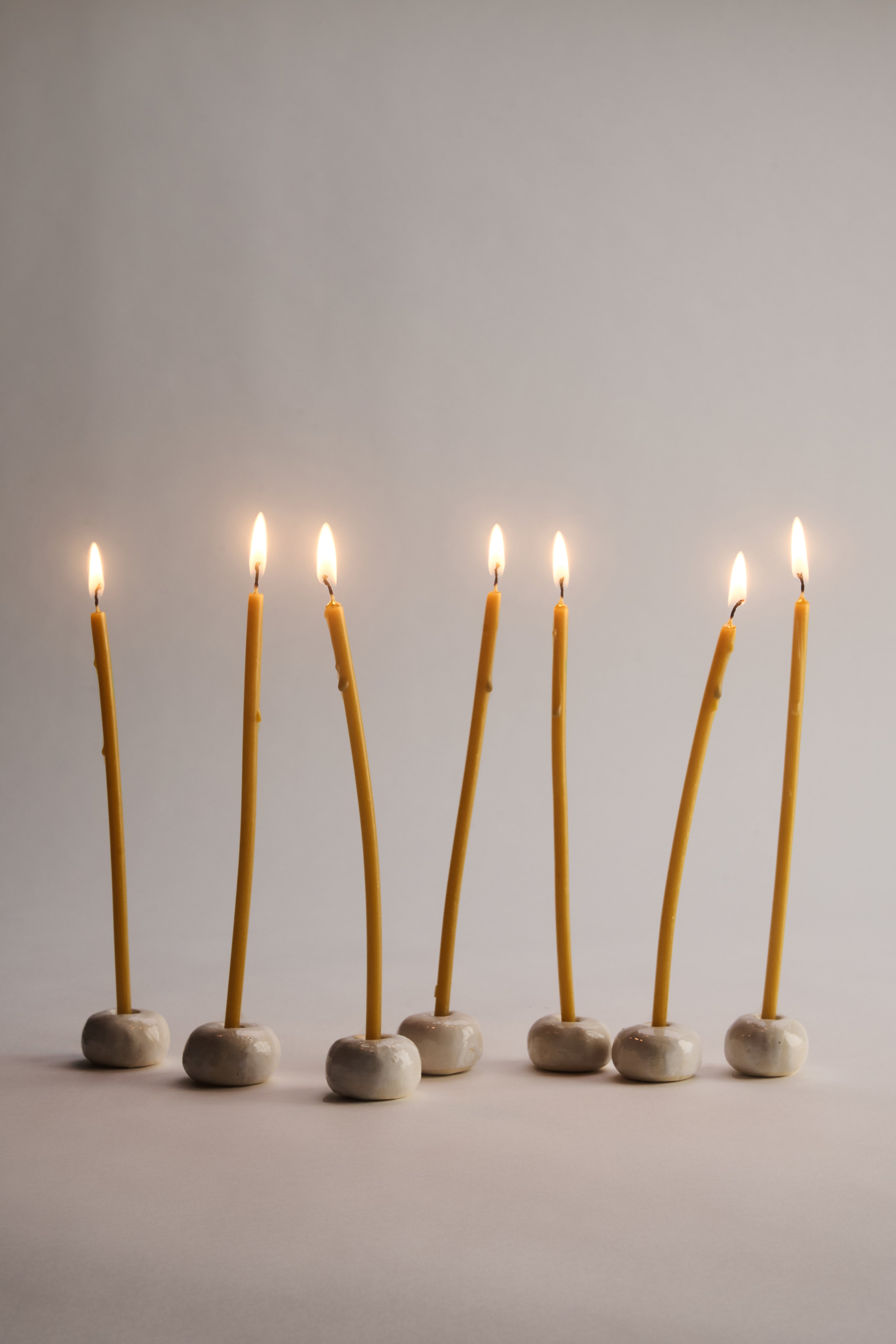 Mini Ceramic Candle Holders