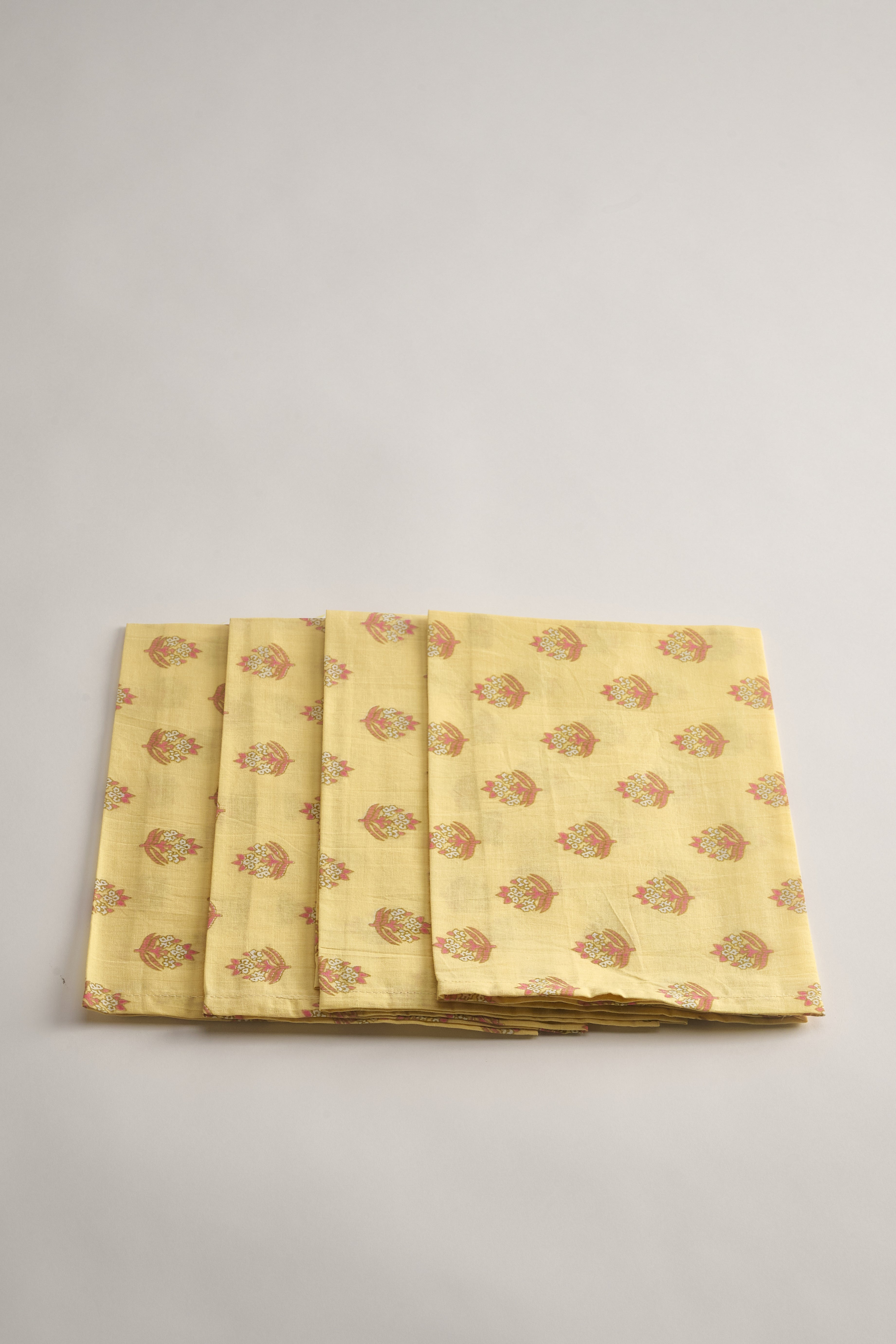Baby Yellow Floral Napkins