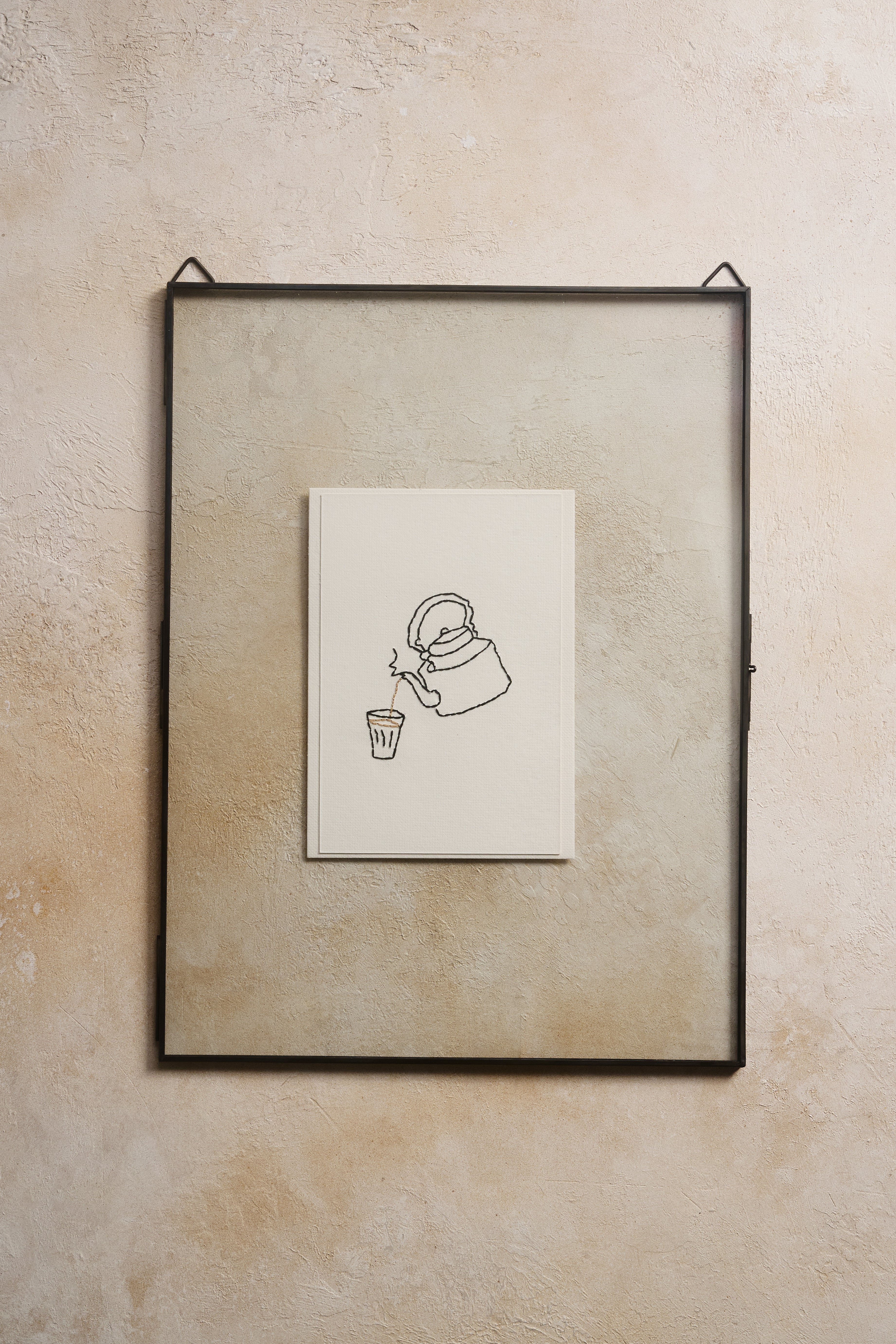 Hand Embroidered Chai - Kitli Card