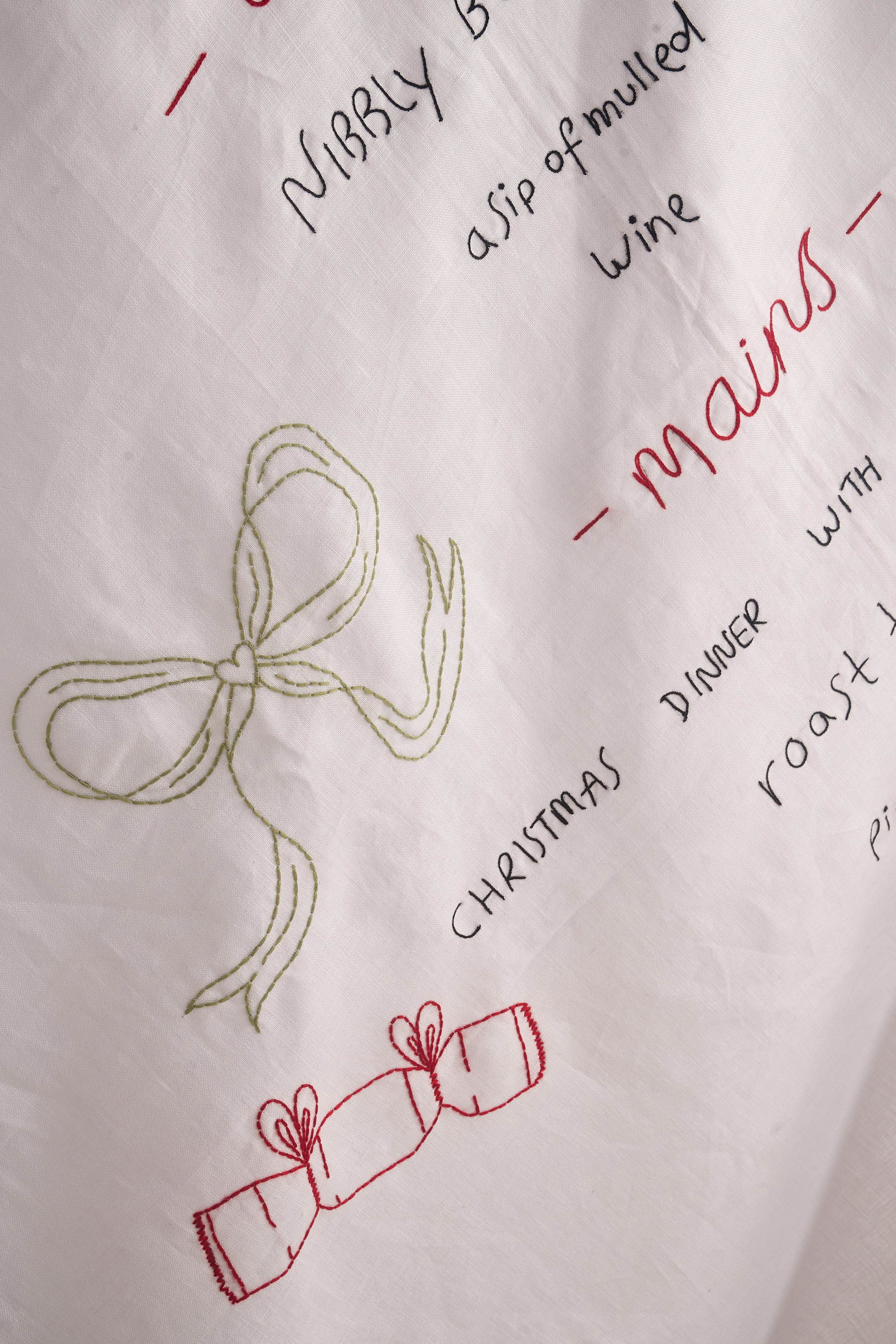 The Christmas Dinner Tablecloth