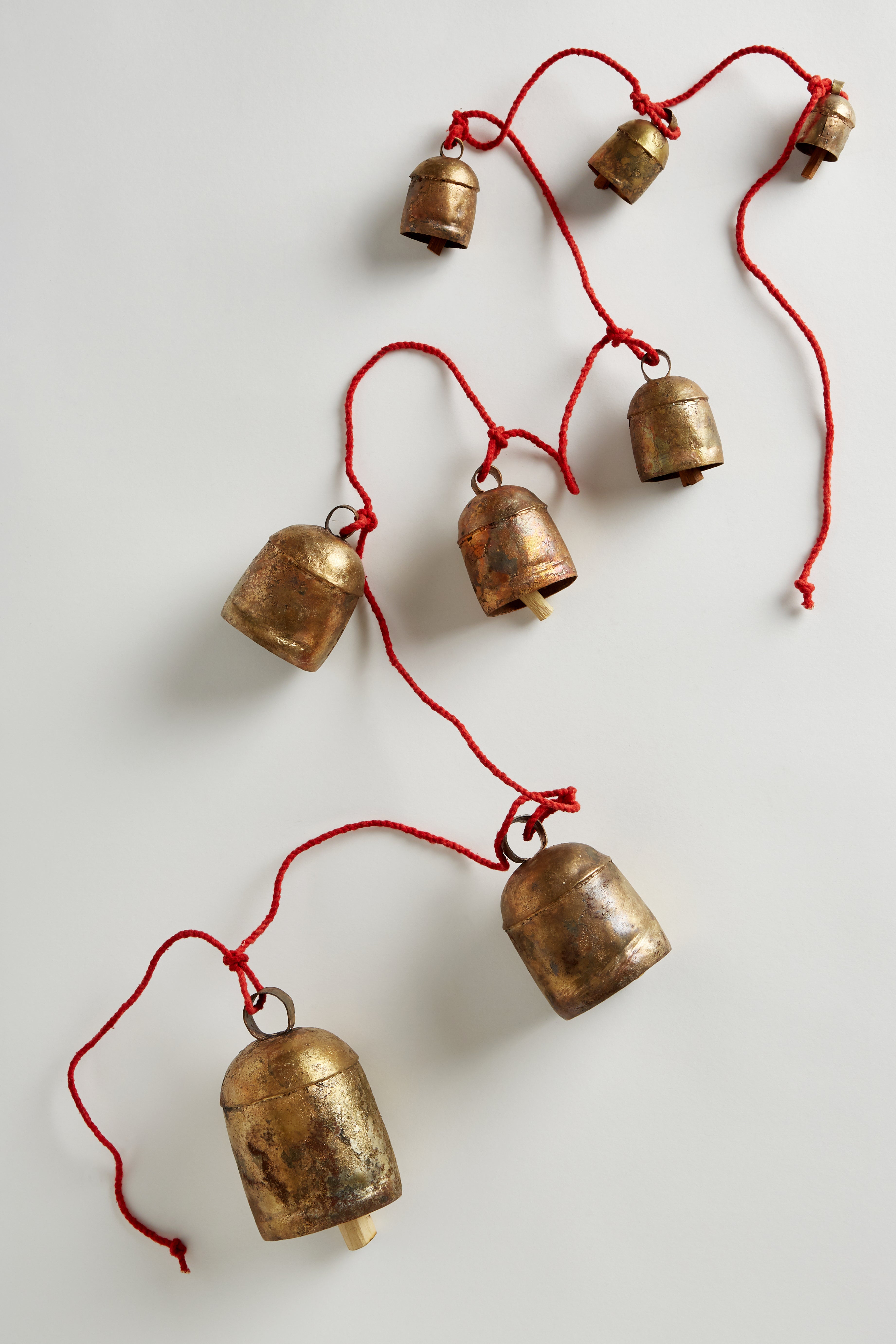 Brass Bell Garland