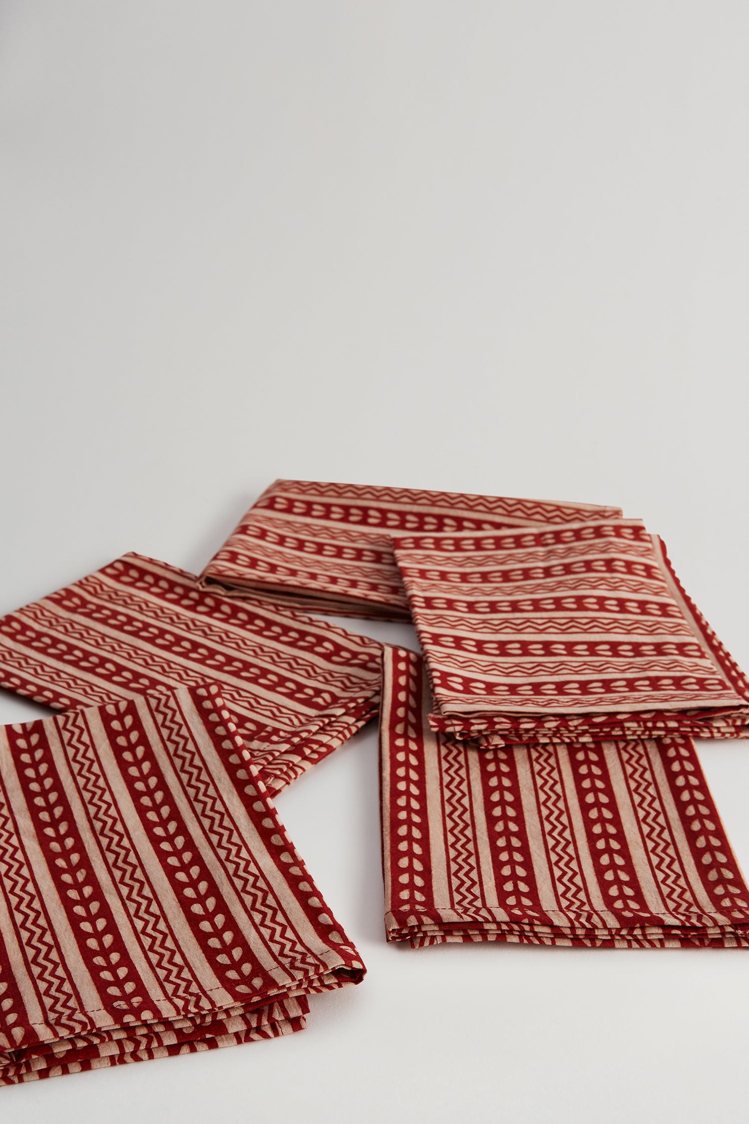 Stripey Heart Napkins