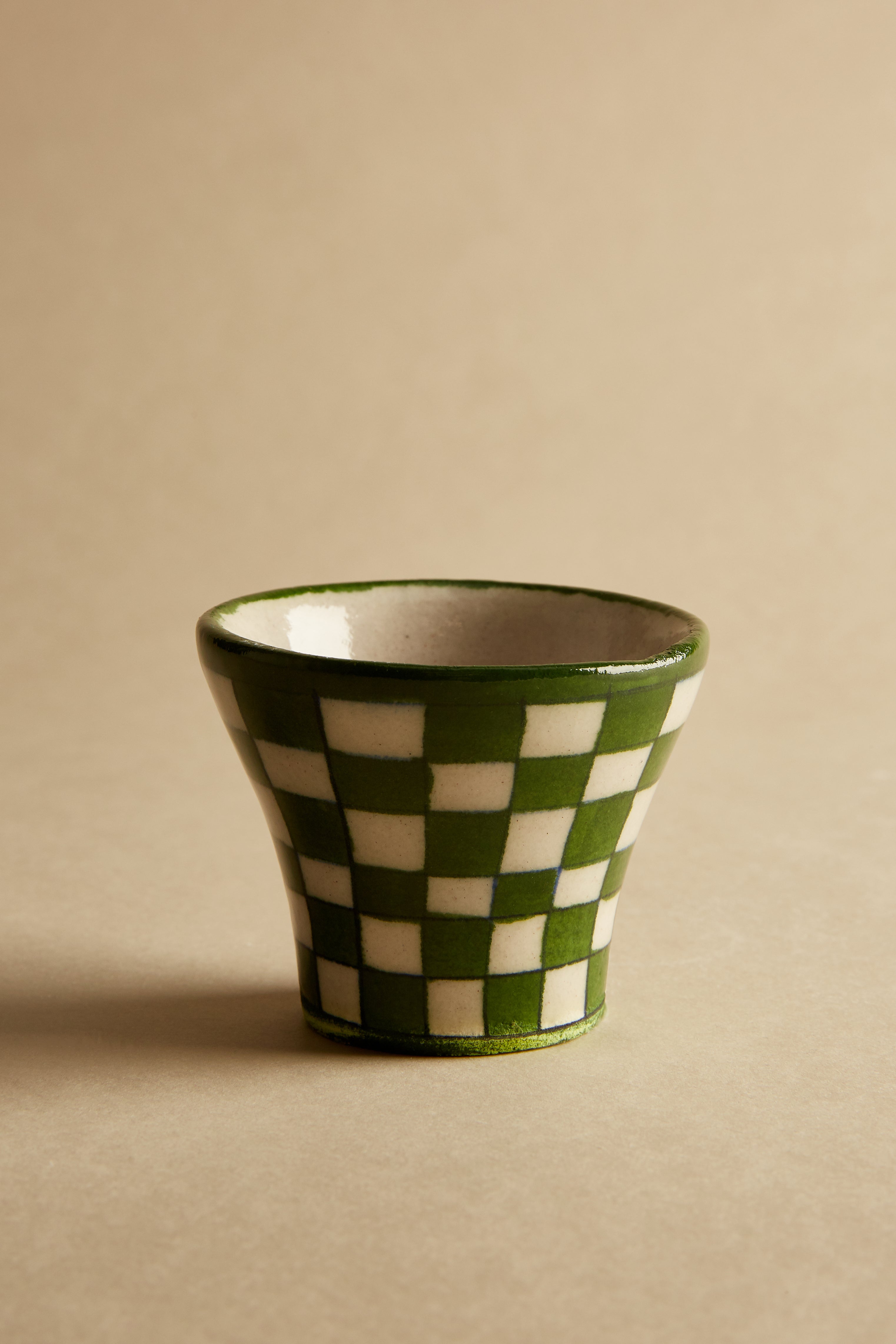 The Chequered Mini Shot Cup