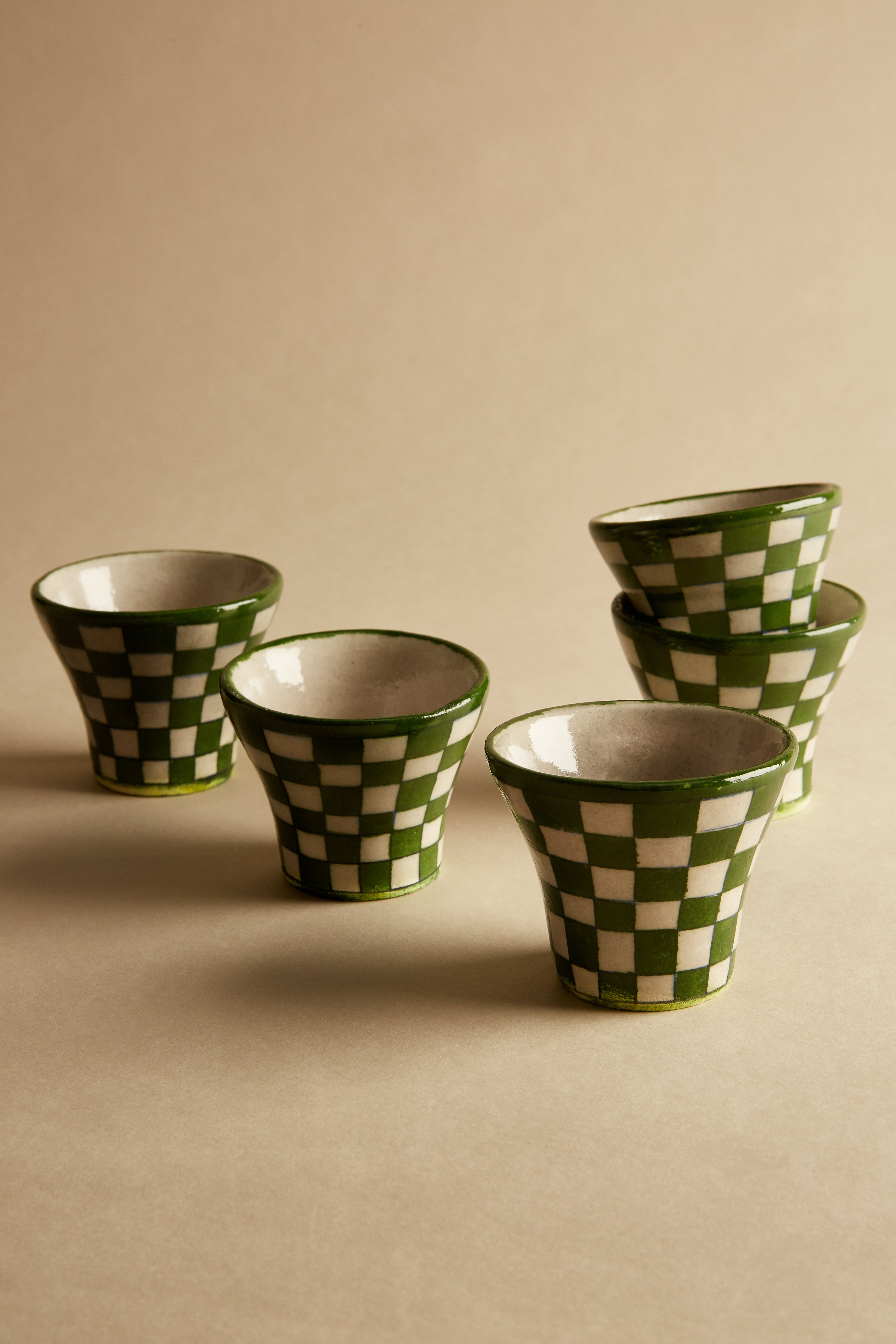 The Chequered Mini Shot Cup