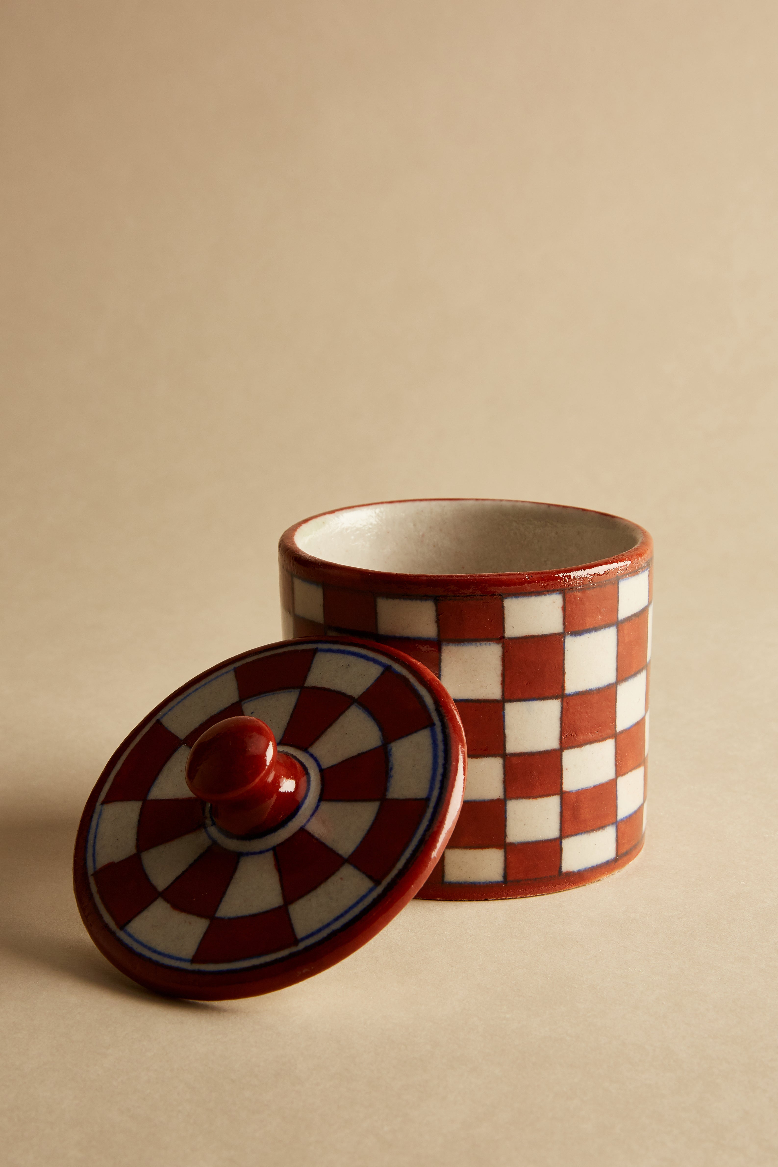 The Chequered Cotton Jar