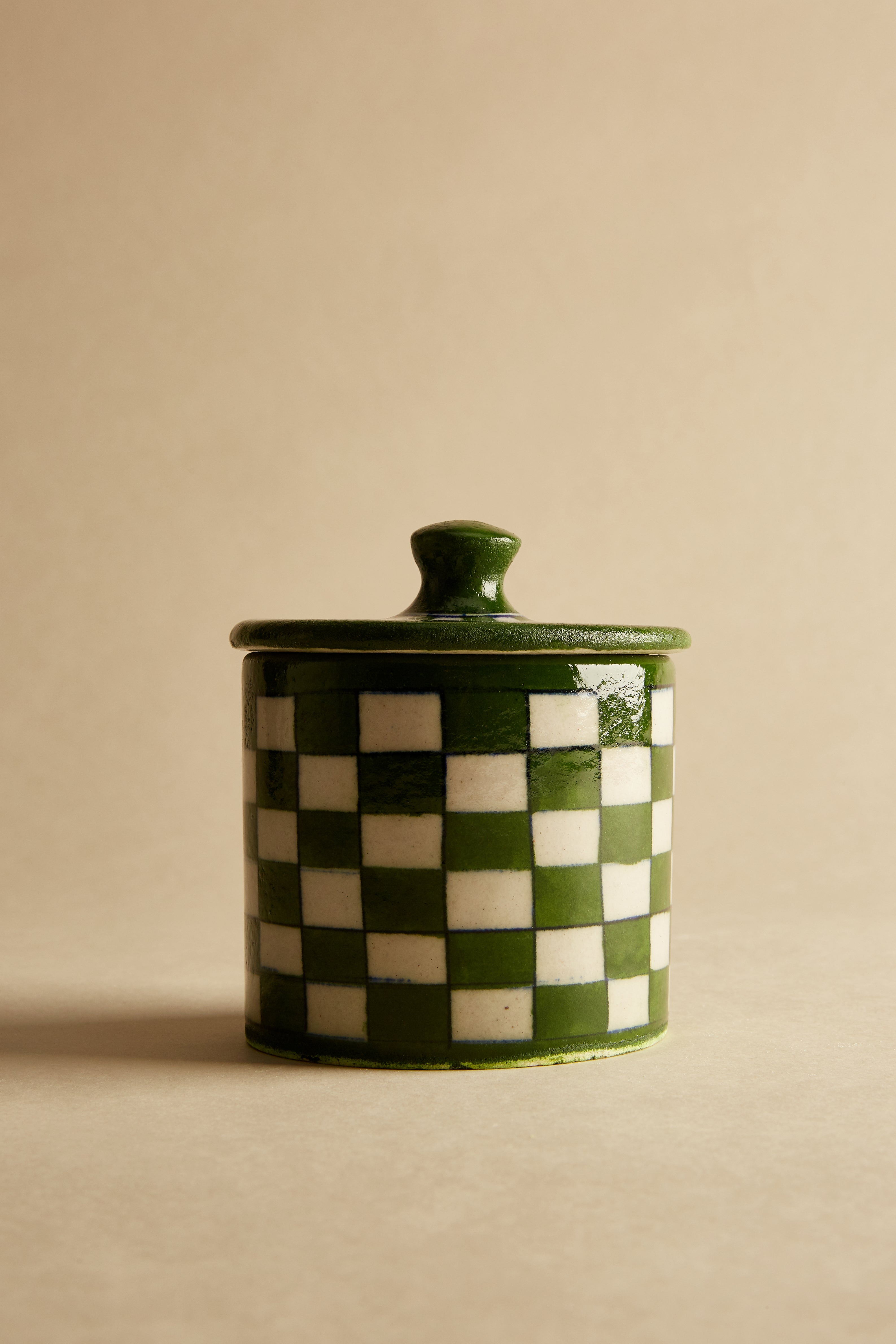 The Chequered Cotton Jar