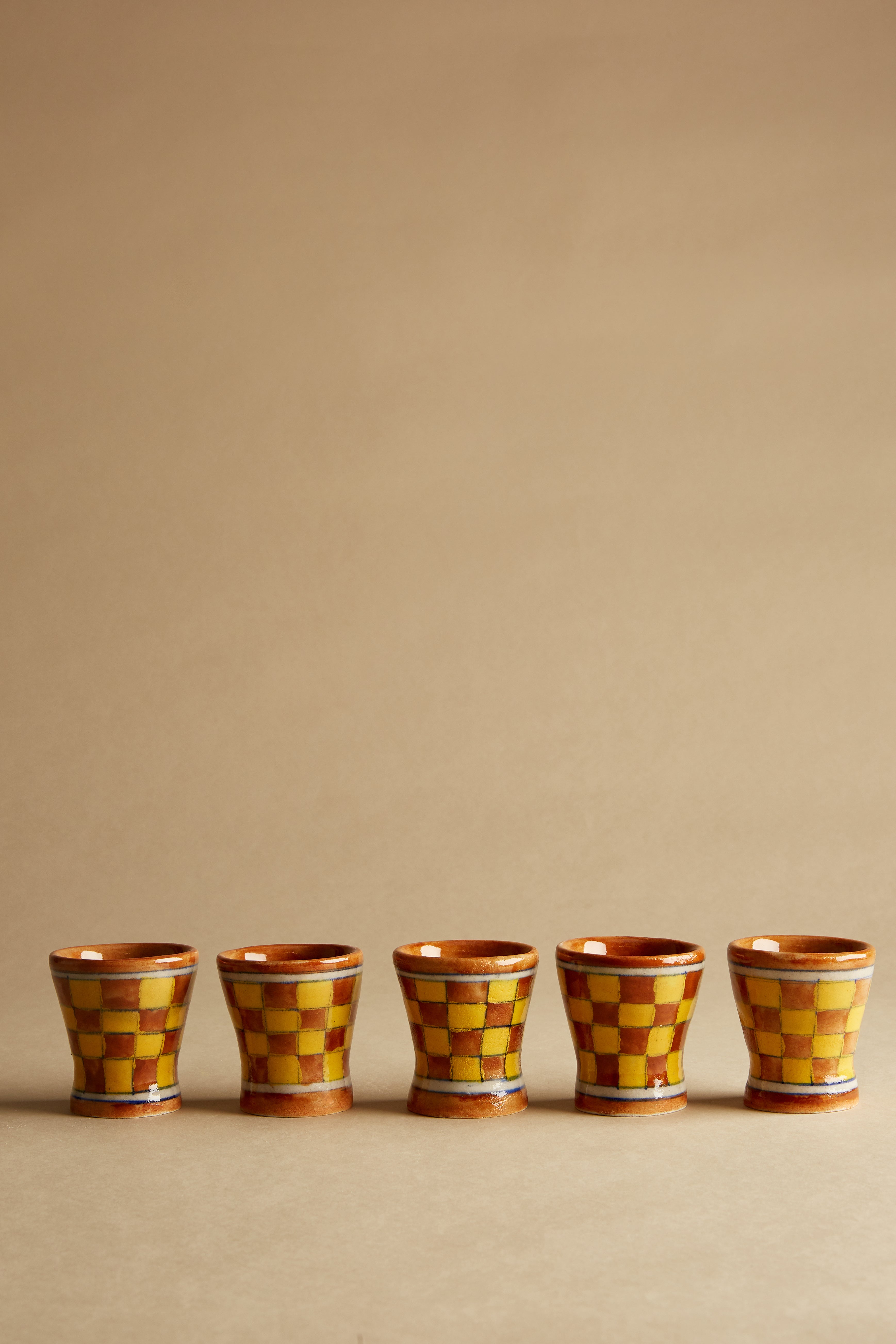 The Chequered Egg Cup
