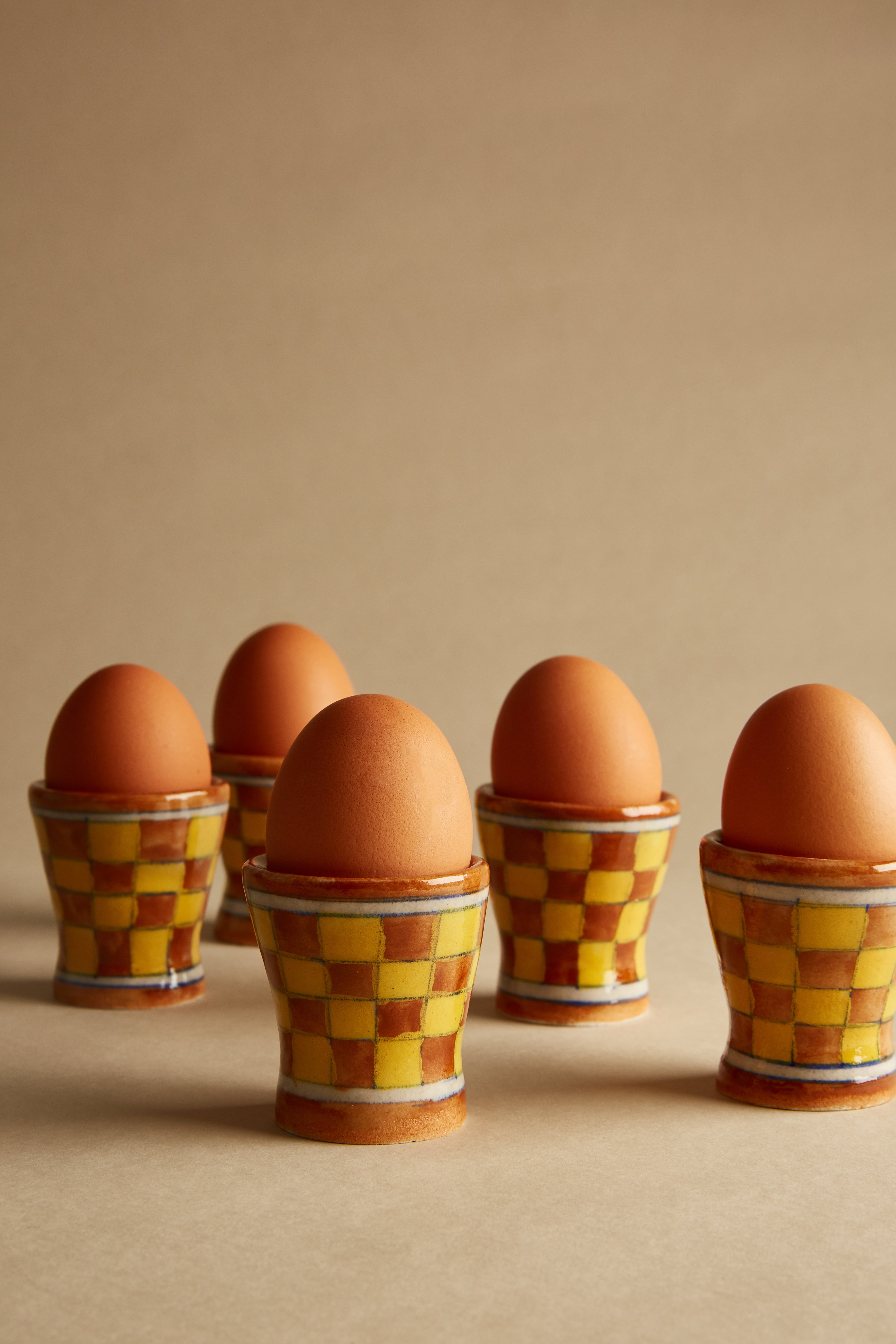 The Chequered Egg Cup
