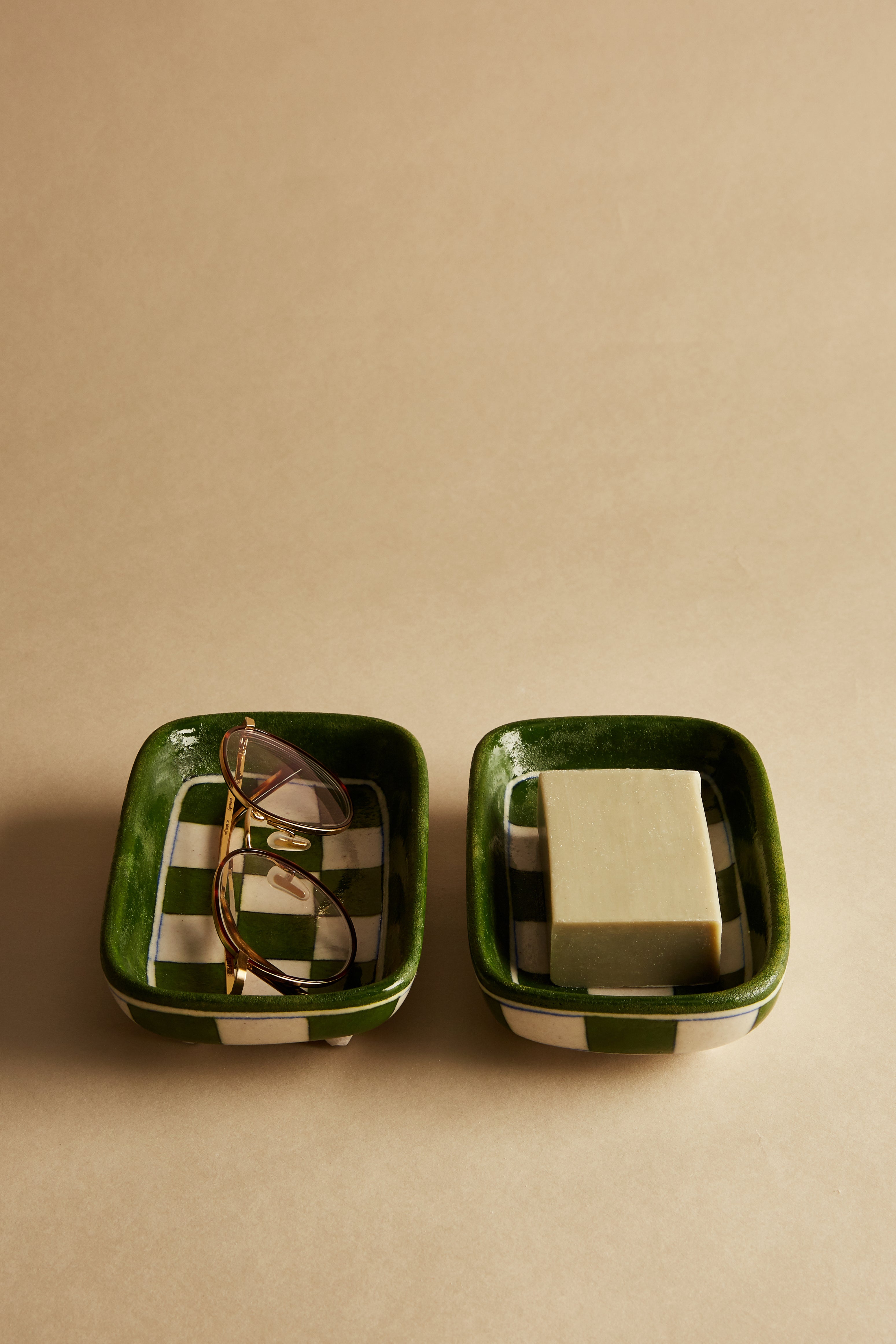 The Chequered Soap Tray