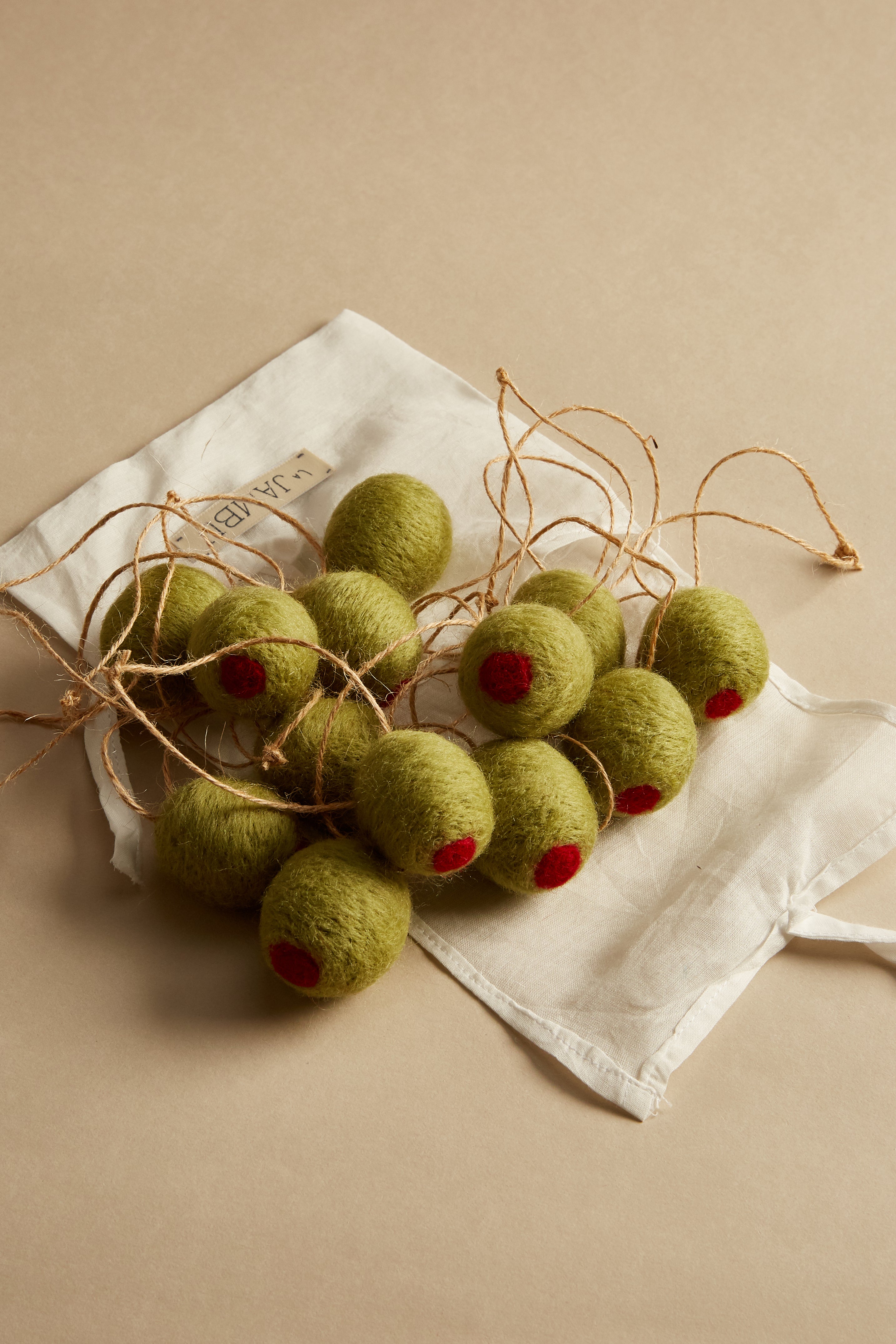 Natural Wool Olive