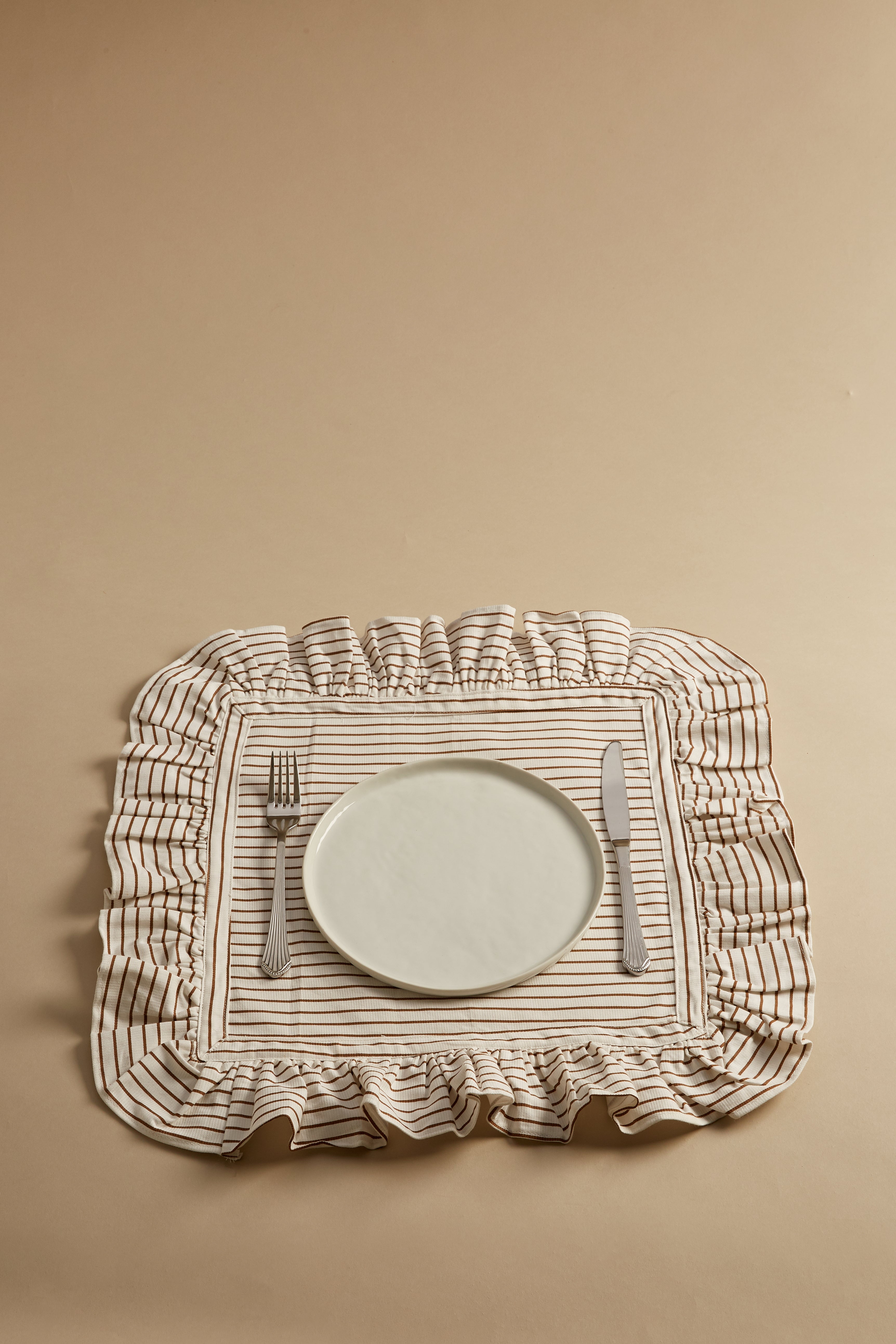 Large Simple Stripe Tablemats