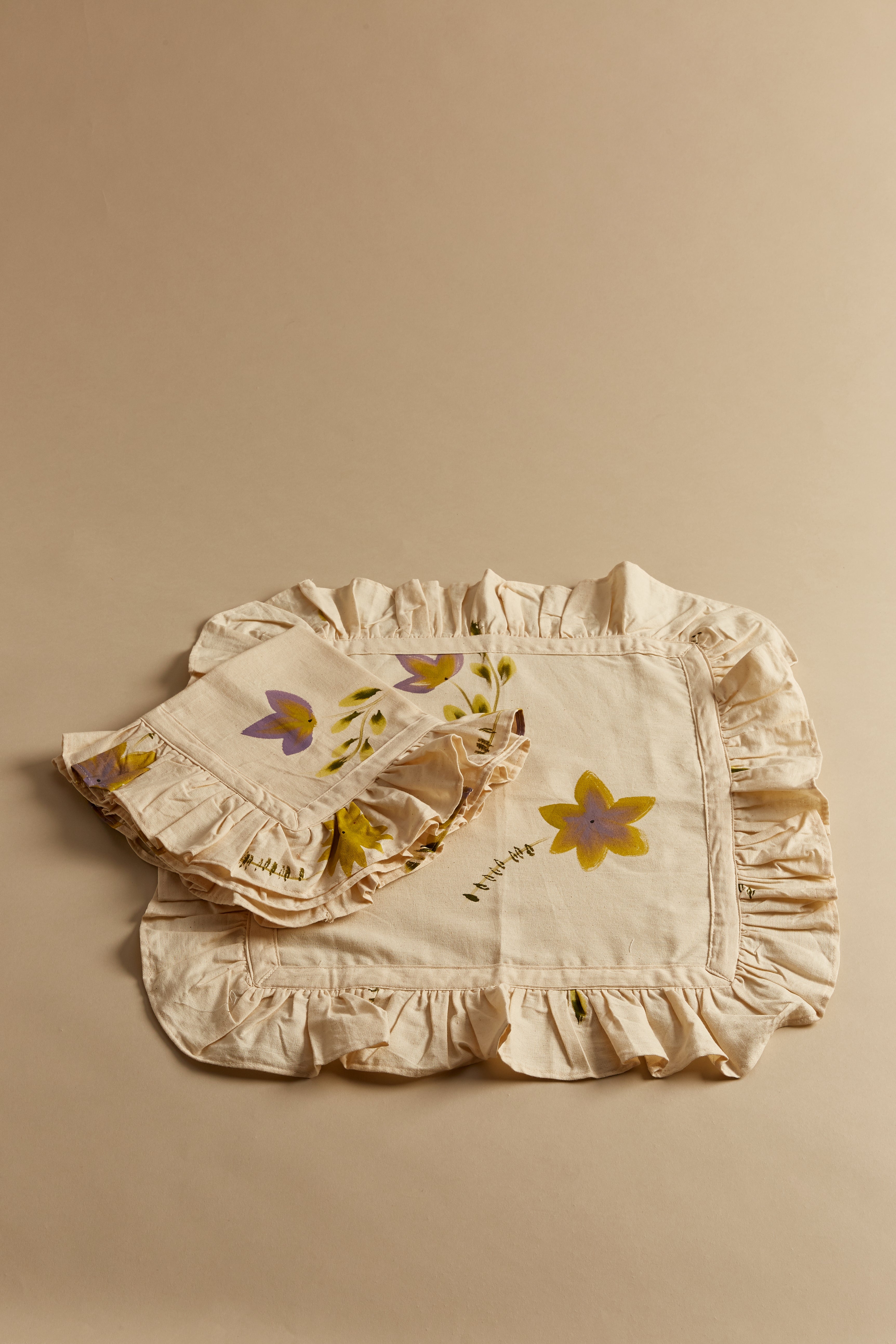 Hand-Painted Autumnal Napkins