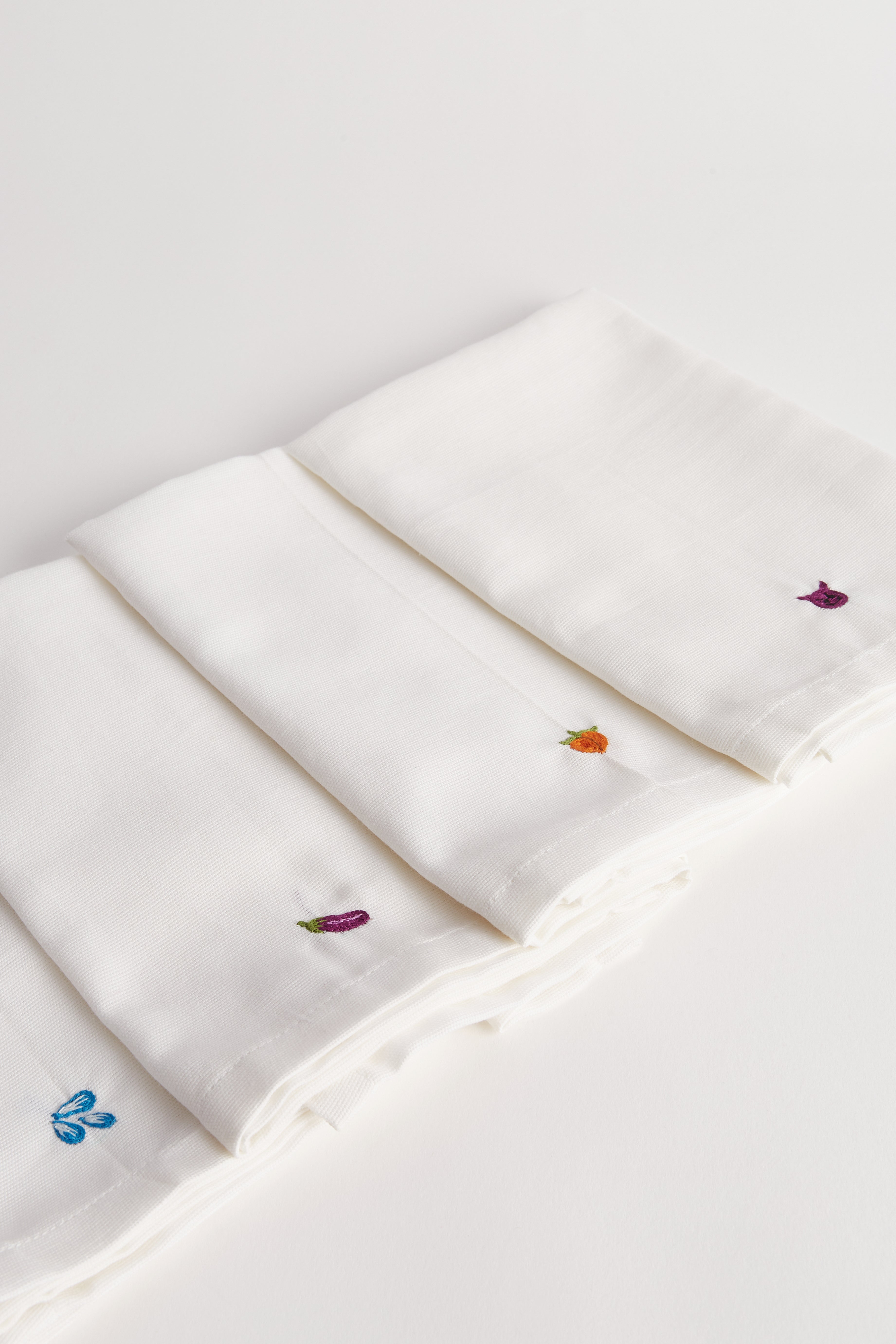 Hand Embroidered Cheeky Napkins (Design 2)